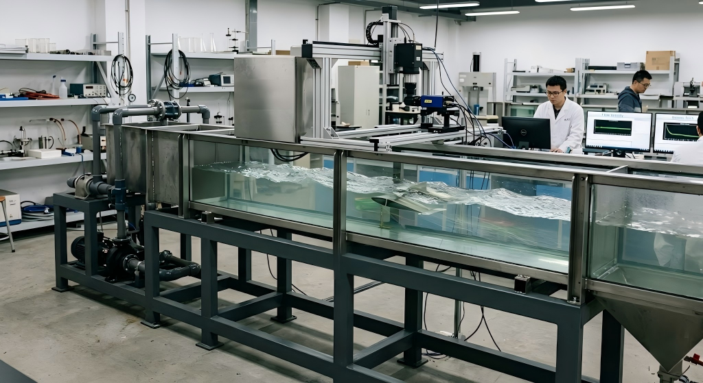 奔流科技流体力学水槽产品