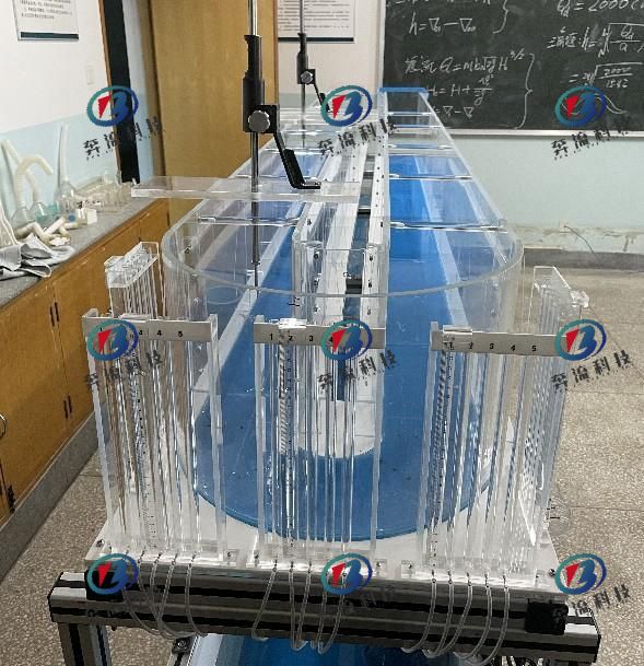 180度弯道水流实验水槽