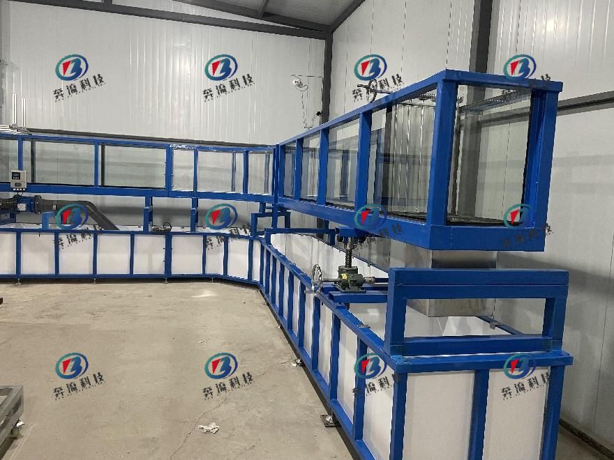 90度弯道水流实验水槽