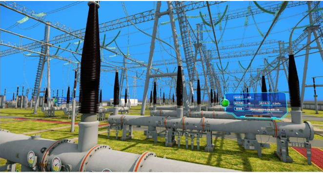 VR电站仿真软件