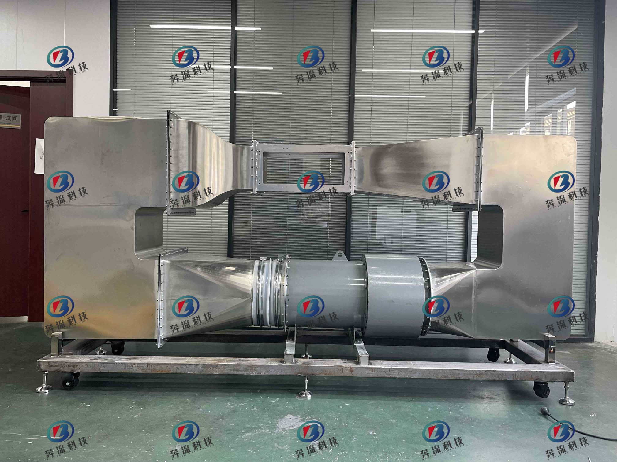 循环式风洞实验装置